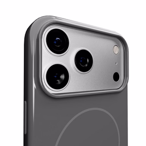 Puro Pulse iPhone 17 Pro polikarbonato apsauginis dėklas - pilkas