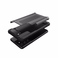 Hybrid Armor dėklas telefonui Samsung Galaxy S23 šarvuotas hibridinis dėklas mėlynas