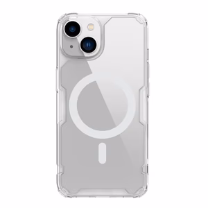 Магнитный чехол Nillkin Nature TPU Pro для Apple iPhone 14 Plus (Белый)