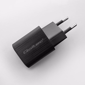 Qoltec 50764 mobiliojo įrenginio kroviklis Knyginis kompiuteris, Nešiojama žaidimų konsolė, Išorinė baterija, Išmanusis telefonas, Išmanusis laikrodis, Planšetinis kompiuteris Juoda AC Spartusis įkrovimas Vidaus