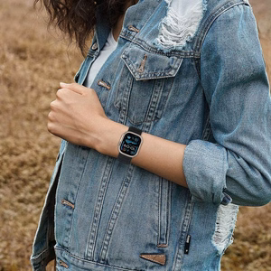 Dirželis TECH-PROTECT NYLON APPLE WATCH 6 / 7 / 8 / 9 / 10 / SE / ULTRA 1 / 2 (44 / 45 / 46 / 49 MM) juodas