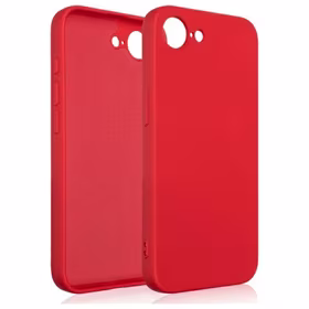 Beline Silicone dėklas iPhone 16e raudonas
