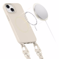 Tech-Protect MagNecklace Magnetinis iPhone 15 dėklas - smėlio