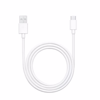 OPPO originalus kabelis USB A į Type C 3A DL143 1 m baltas bulk