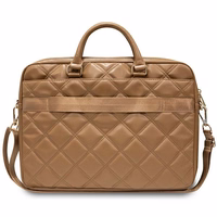 Guess Quilted 4G krepšys 16" nešiojamam kompiuteriui - rudas