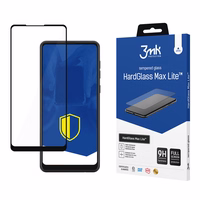 3mk HardGlass Max Lite juodas Grūdintas stiklas for Samsung Galaxy A21
