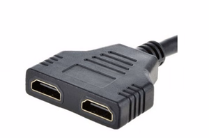 Gembird DSP-2PH4-04 HDMI laidas HDMI Type A (Standard) 2 x HDMI Type A (Standard) juodas