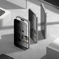 Ringke Easy Slide privatumo apsauginis stiklas 2 vnt. rinkinyje iPhone 16 Pro