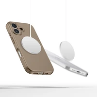 Tech-Protect Silicone MagSafe Case for iPhone 16E / 17E - Brown