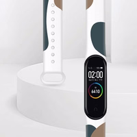 Moro dirželis Xiaomi Mi Band 5 / 6 silikoninis laikrodžio dirželis su raštu 6