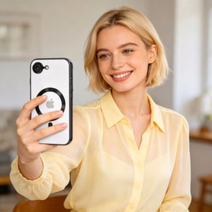 Чехол Tech-Protect MagFlex MagSafe для iPhone 16e / 17e - прозрачный