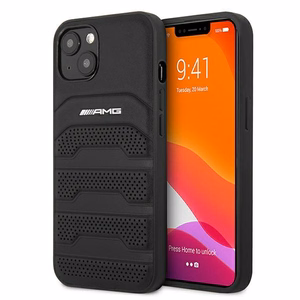AMG odinis įspaustų linijų dėklas iPhone 13 mini - juodas