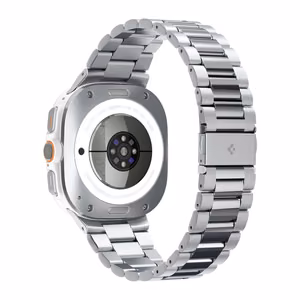 Spigen Modern Fit Band metalinis dirželis Samsung Galaxy Watch Ultra 47 mm, sidabrinis