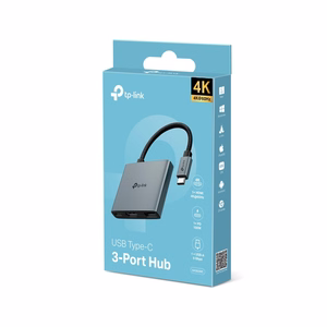 TP-Link UH3020C USB-C šakotuvas, 3 prievadai