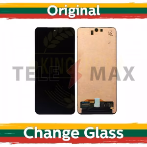 Ekranas skirtas Samsung G990 S21 FE juodas (Atnaujintas: Telemax) (NoFrame versija)