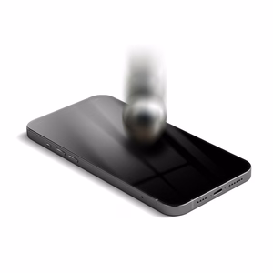Forcell lankstus nano stiklas 5D Iphone 13/13 Pro/14/16e juodas