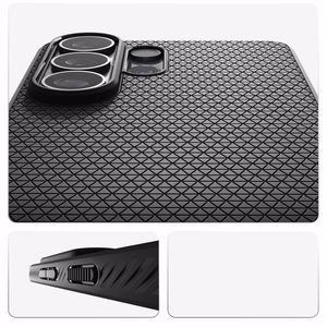 SPIGEN dėklas LIQUID AIR MAG, suderinamas su MagSafe, skirtas SAMSUNG S26 Ultra, matinis, juodas