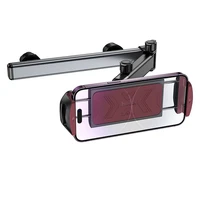 HOCO teleskopinis automobilio laikiklis galvos atlošui (4,5" - 13") H69 juodas ir raudonas