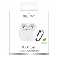 "Puro Icon" dėklas "AirPods 4" - Baltas