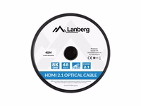 LANBERG KABELIS HDMI M/M V2.1 40M 8K OPTINIS AOC