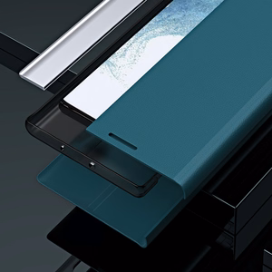 Sleep Case Pro dėklas telefonui Xiaomi Redmi Note 12 Pro+ su stovu juodas