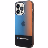 BMW pusiau trispalvis dėklas telefonui iPhone 14 Pro Max 6.7" - juodas