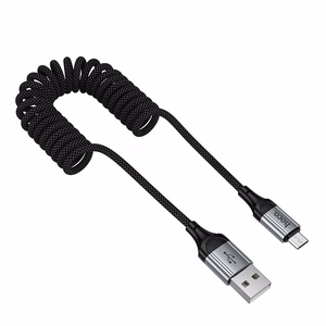 Kabelis USB A į Micro USB Hoco 2,4A 1,5 m X121 juodas