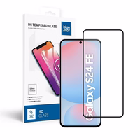 Apsauginis stiklas Blue Star - SAMSUNG Galaxy S24 FE Visas veidas (pilnas klijavimas/dėklo draugiškas) - juodas Apsauginis stiklas Blue Star