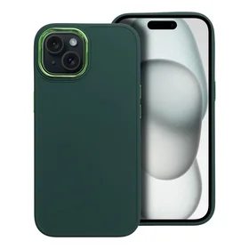 FRAME dėklas telefonui IPHONE 15 žalia