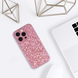 Flash dėklas telefonui Iphone 13 Pro Max šviesiai rožinė
