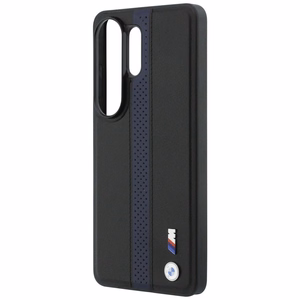 BMW Perforated Stripe Logo MagSafe Dėklas for Samsung Galaxy S26 Ultra - mėlynas