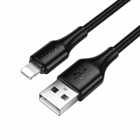 Kabelis (m) USB-A į Lightning Hoco 2,4A 1 m X120 - juodas (m)