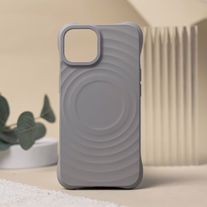 Dėklas telefonui Circle Mag iPhone 11 - pilkas