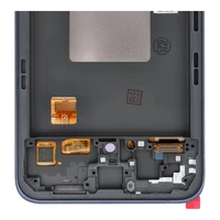 LCD ekranas SAMSUNG A55 A5560 HARD OLED su rėmeliu