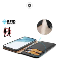 Dux Ducis Hivo dėklas Samsung Galaxy S23+ atverčiamas dėklas su pinigine ir RFID apsauga juodas