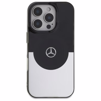 Mercedes Dviejų sluoksnių BiColor MagSafe dėklas telefonui iPhone 16 Pro - sidabrinis (m)