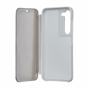 Sulankstomas veidrodinis dėklas, skirtas "Samsung Galaxy A14 4G" / A14 5G sidabrinis