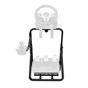 Adjustable žaidimų vairo stovas PXN-A9 (juodas)