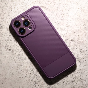 Simple Carbon dėklas Samsung Galaxy A57 5G violetinis