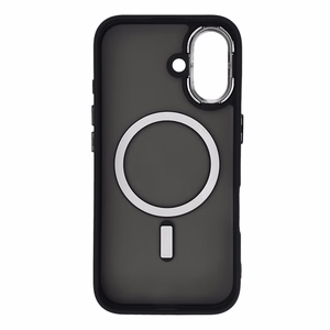 Magnetinė kolekcija Magnetinis iPhone 16 Plus dėklas - juodas