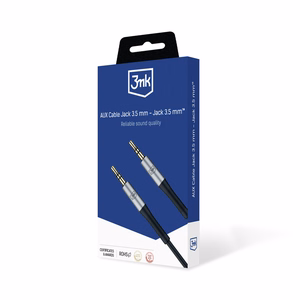 3mk AUX minijack 3.5 mm кабель / AUX minijack 3.5 mm