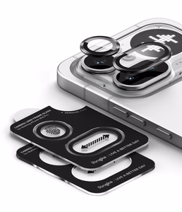 Ringke Camera Frame Protector kamerų rėmelio apsauga, 2 vnt. komplektas, Nothing Phone 4A Pro, juoda