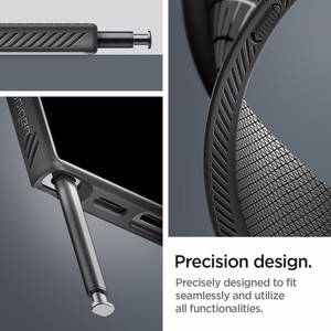 Spigen Liquid Air dėklas telefonui Samsung Galaxy S24 Ultra - matinė juoda