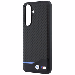 BMW dėklas Samsung A57 (PU Carbon) juodas