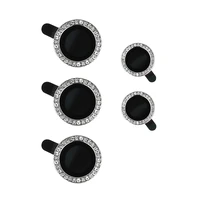 Grūdintas stiklas HARD DIAMOND kamerai (LENS) Samsung Galaxy S24 Ultra sidabrinis (5 vnt. lęšiai)