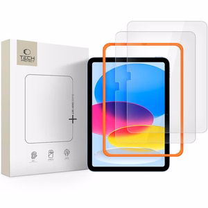 Tech-Protect Easy Set+ 2 dalių grūdinto stiklo rinkinys iPad 10.9” 2022 / iPad 11” 2025