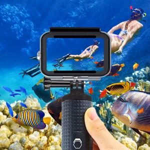 Tech-Protect GA200 atsparus vandeniui dėklas GoPro Hero 9 / 10 / 11 / 12 - skaidrus