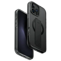 Uniq Heldro Max iPhone 16 Pro Max 6.9" magnetinis įkrovimo dėklas juodas/dūminis