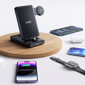 Įkroviklis Lightning Joyroom 4in1 (JR-WQS02) (Phone;AirPods;Watch; USB) juodas