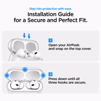 Spigen Liquid Crystal dėklas AirPods Pro 3 skaidrus